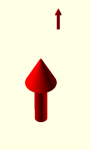 Pfeil als pointer in Illustrationen